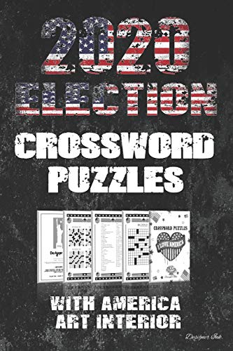Crossword Puzzles for Americans: USA Patriot Themed Art Interior. Fun, Easy to Hard Words. Stars and Stripes.: 2 (CWO4)