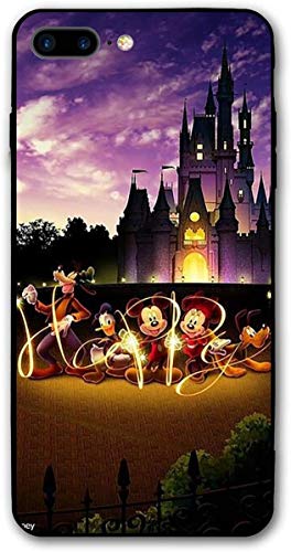 Custom iPhone 7/8 Plus Case Mickey's Magic Castle Printed Case for iPhone 8 Plus & iPhone 7 Plus New Year 2021