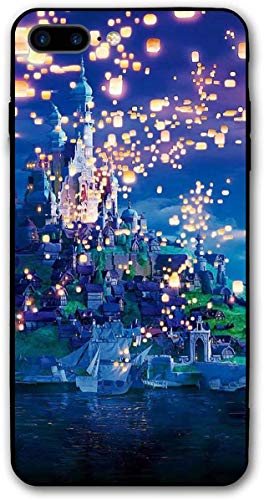 Custom iPhone 8 Plus Case/iPhone 7 Plus Case Mickey Castle Printed Case Shock Absorption Cover Case for iPhone 7 Plus / 8 Plus New Year 2021