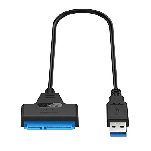 DaoRier USB 3.0 a SATA Cable del Adaptador para 2.5"SSD/HDD Drives - SATA a USB 3.0 Convertidor y Cable Externos Adaptador de USB a SATA Cable