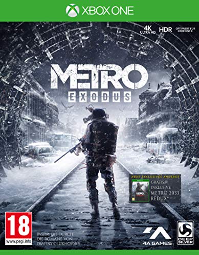 Deep Silver Metro Exodus Xbox One Alemán vídeo - Juego (Xbox One, Shooter, RP (Clasificación pendiente))