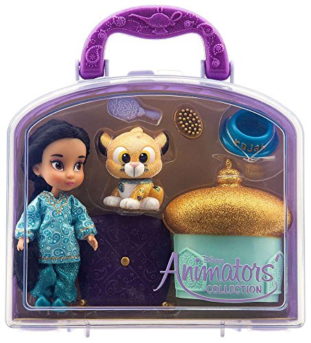 Disney - Disney Animators' Collection Jasmine Mini Doll Play Set - 5'' - New by Disney