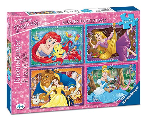 Disney Princesas Puzzle, 4 a&ntildeos (Ravensburger 06857)