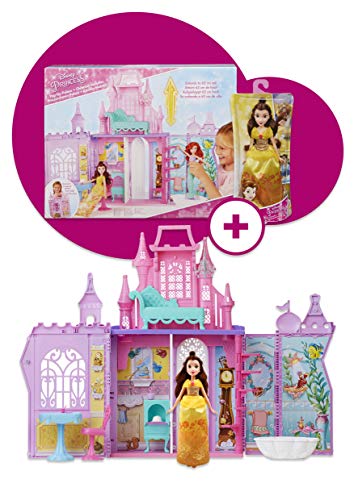 Disney Princess Castillo de Princesas con Bella (Hasbro C6116500) , color/modelo surtido