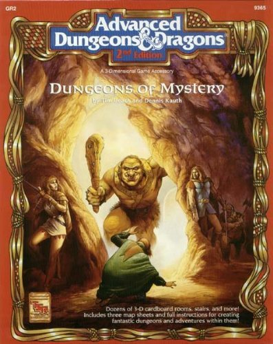 Dungeons of Mystery (Advanced Dungeons & Dragons, 2nd Edition, Gr2, 9365)