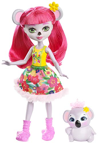 Enchantimals Muñeca con mascota Karina Koala (Mattel FNH24)