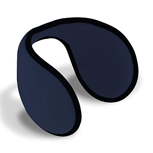 fiebig Orejeras para mujeres y hombres | calentadores de oídos en talla única de 54-63 cm | la innovadora protección para los oídos los mantiene calientes en el invierno | protectores de oídos (azul)
