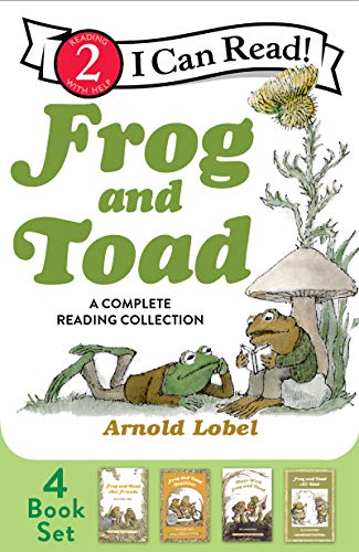 Frog and Toad: A Complete Reading Collection: Frog and Toad Are Friends, Frog and Toad Together, Days with Frog and Toad, Frog and Toad All Year (I Can Read!, Level 2)