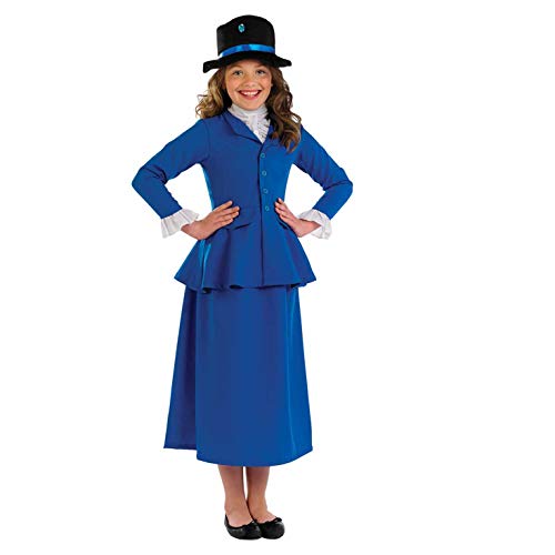 Fun Shack- Girls Historical Costumes Disfraz del Día Mundial del Libro, Color señora victoriana, medium (FNK3604M) , color/modelo surtido