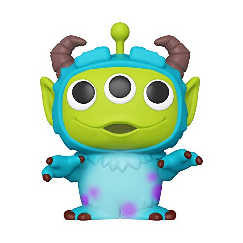 Funko - Pop! Disney: Pixar - 10" Alien as Sully Figura Coleccionable, Multicolor (49604)