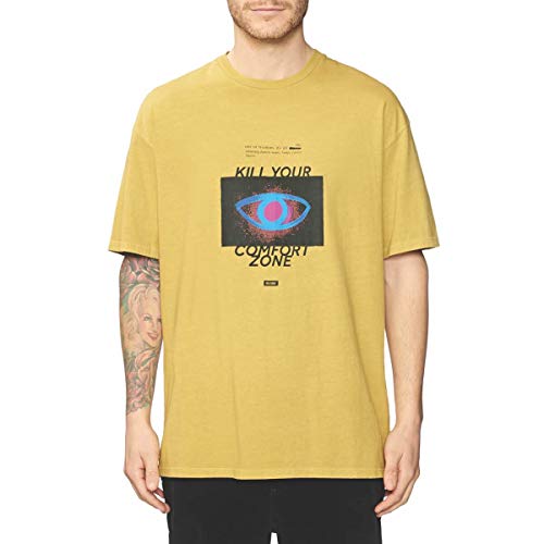 Globe Kill Your Comfort Zone tee Camiseta, Hombre, Pigment Curry, M