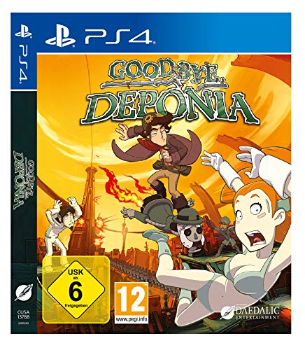 Goodbye Deponia (PS4 Deutsch) [Importación alemana]