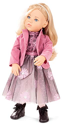 Götz 2066665 Happy Kidz Sophia Doll - 50 cm Multi-Jointed Standing-Doll with Blonde Hair and Blue Eyes - Suitable Agegroup 3+