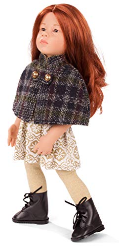 Götz 2066767 Happy Kidz Katharina Doll - 50 cm Multi-Jointed Standing-Doll with Red Hair and Stonegrey Eyes - Suitable Agegroup 3+