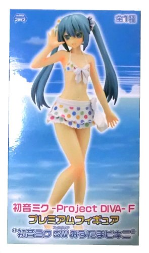 Hatsune Miku-Project DIVA-F Figure With Polka Dot Style Bikini 8 inch 26066