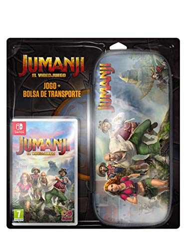 Jumanji El Videojuego Game + Case bundle switch