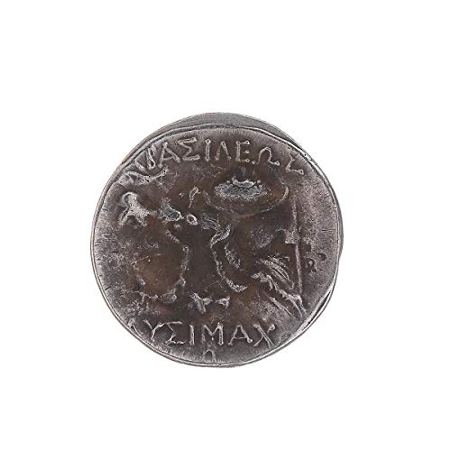 Las monedas griegas Gran Decoración aC plateado plata antigua rara Drachm Alejandro III Accesorios de casa