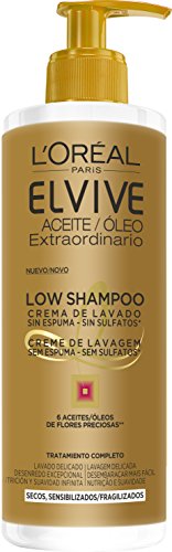 L'Oreal Paris Elvive Champú Low Shampoo Cabello Seco - 400 ml