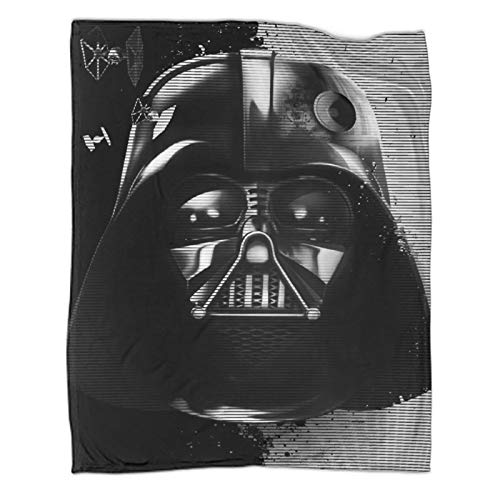 Manta para casco de Stormtrooper juvenil Star Wars Cabeza Retrato manta 50 x 70 pulgadas (130 x 180 cm)