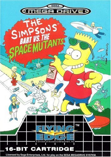 Mega Drive - Simpsons: Bart vs. The Space Mutants, The