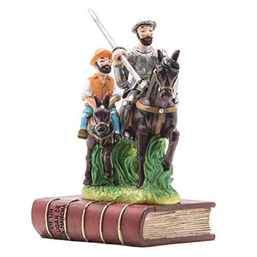 MfHema Figura Don Quijote y Sancho Panza de Cervantes