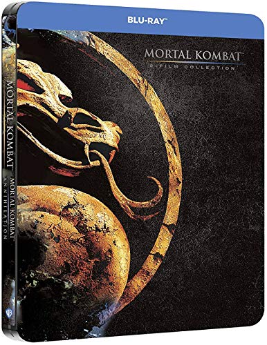 Mortal Kombat - Steelbook 2 películas - Mortal Kombat + Mortal Kombat: Aniquilación [Blu-ray]
