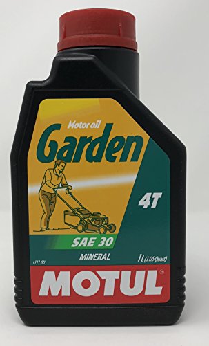 MOTUL 102787 Garden 4T SAE 30 1 litro – Aceite para Motor de cortacésped.