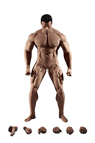 OBEST PL2018-M35 1/6 Figura Cuerpo Inconsútil Flexible Estupendo Masculino con el Esqueleto del Metal (Cabeza No Incluida)
