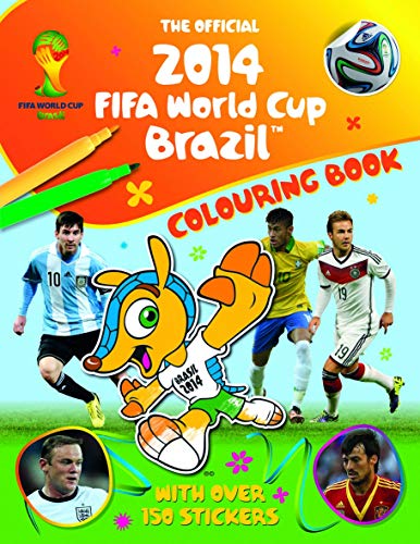 Official 2014 FIFA World Cup Brazil Sticker Colouring Book