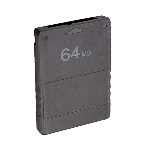 OMMO LEBEINDR 64 MB Tarjeta de Memoria para Sony Playstation PS2 Consola de Juegos de Alta Capacidad de Guardar Datos Storagefor Conveniencia