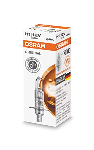 Osram 64150 Lámpara Halogen P14,5s 12V 55W H1, Halogenweiß
