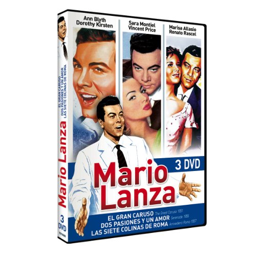 Pack: Mario Lanza (Un Gran Caruso + Dos Pasiones Y Un Amor + Las Siete Colinas De Roma) [DVD]