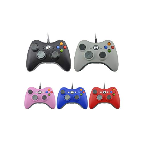 Para sensores de juego | Controlador de juegos 10pcs A Lot para Xbox360 Controlador de juegos USB para Xbox 360-Black-