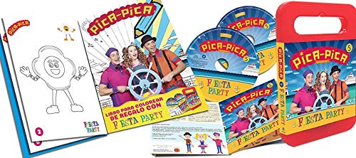 Pica-Pica - Fiesta Party (Dvd+Cd+Cuaderno Para Colorear)