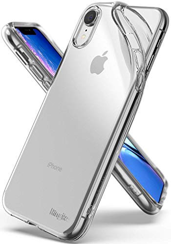Ringke Air Compatible con Funda iPhone XR 6.1" Ingrávido como el Aire, Ligero Transparente Suave Flexible TPU Cubierta Resistente Arañazos para Apple iPhone XR (2018) - Clear