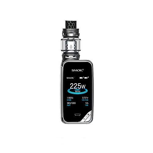 Smok X-priv 225W TC Mod Kit de pantalla completa con TFV12 Prince Tank Kit completo de cigarrillo electrónico de 8 ml - Sin tabaco ni nicotina (Pistola prisma)
