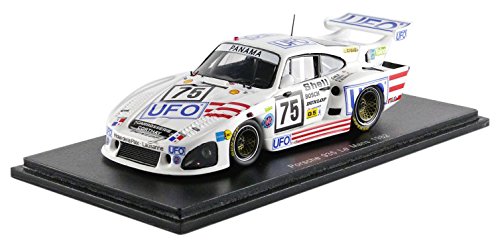 Spark – s4429 – Porsche 935 K3 – Le Mans 1982 – Blanco/Azul/Rojo – Escala – 1/43