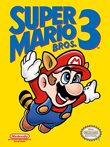 Super Mario Bros 3 60 x 80 cm diseño de NES Impresión de Lienzo