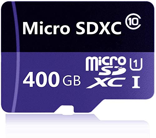 Tarjeta de memoria Micro SD de 256 GB / 400 GB / 512 GB / 1024 GB Clase 10 Tarjeta de memoria Micro SD SDXC de alta velocidad con adaptador SD (400 GB-C)