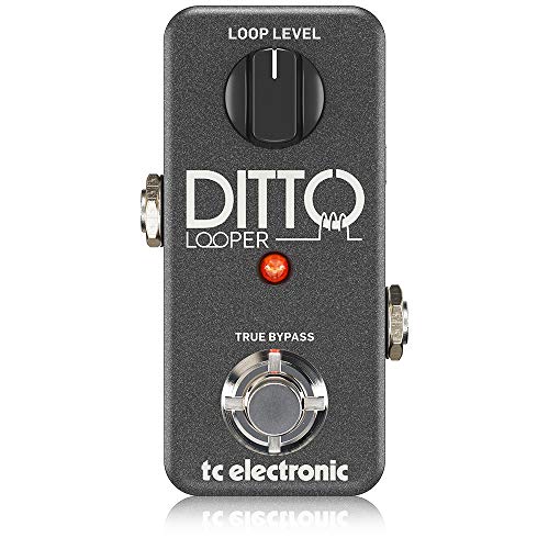 TC Electronic DITTO LOOPER - Pedal de fraseo/looping, funciones de undo/redo