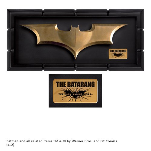The Noble Collection- Batman Réplica Batarang, Multicolor (NN4129)