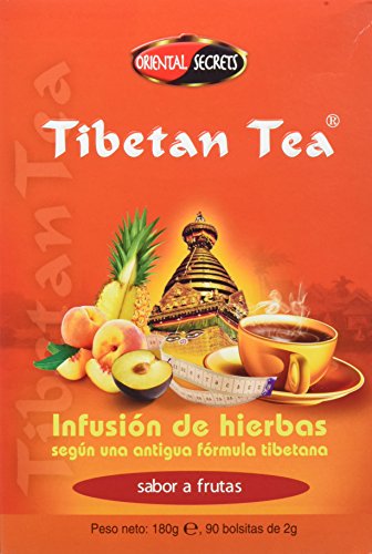 Tibetan Tea InfusiÃ³n de Hierbas Frutal - 90 bolsitas
