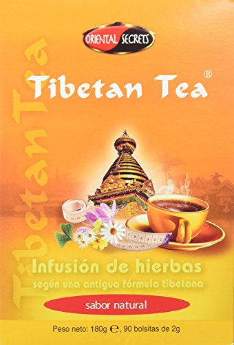 Tibetan Tea Infusión de Hierbas Natural - 90 bolsitas