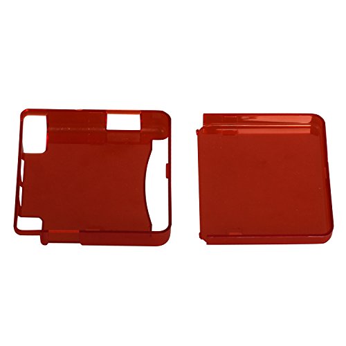 Timorn Duros Cajas plásticas de protección para GBA SP Gameboy Advance SP Consola (Rojo)