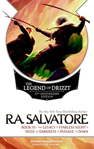 TSR N-FR LEGEND OF DRIZZT BK03: The Legacy/Starless Night/Siege of Darkness/Passage to Dawn (Dungeons & Dragons)
