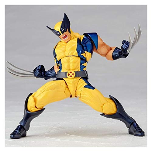 WXFQY Juguete para niños Marvel X-Men 15 cm en Caja Wolverine Logan Howlett superhéroe Articular Figura Modelo Juguetes