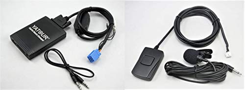 Yatour YTM06-REN8-BT Adaptador de Musica para Coche USB,SD AUX Cambiador CD Bluetooth Manos Libres para Renault REN8-BT