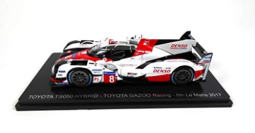 - Compatible con Toyota TS050 Hybrid # 8 - Toyota GAZOO Racing - 8o Le Mans 2017 - Buemi-Davidson-Nakajima - Spark 1/43 para Hachette Japon (01)