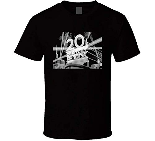 20th Century Fox Retro Spotlight Logo - Cool Retro Film Cinema t-Shirts T Shirt