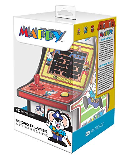 6" Collectible Retro Mappy Micro Player (Electronic Games) [Importación inglesa]